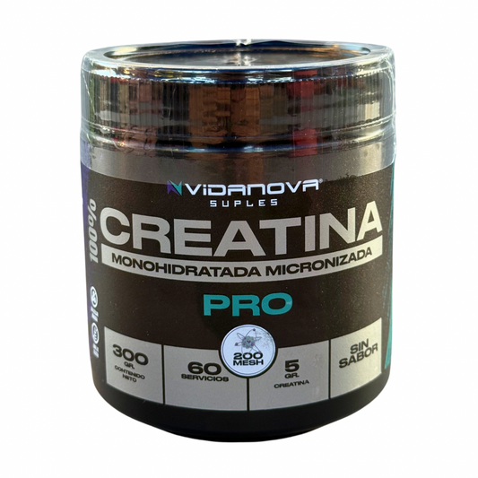 Creatina Monohidratada 300g de 200MESH